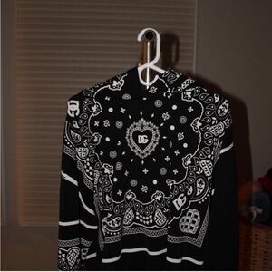 Paisley Dolce and Gabbana Hoodie